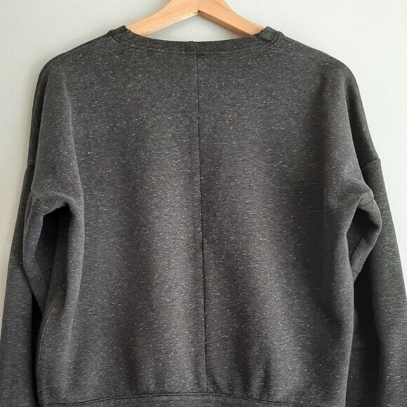 ADIDAS \ Pullover Sweatshirt Grey w/ Side Zippers Sz M - Picture 10 of 12